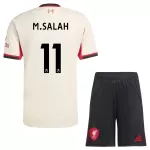 Camisola Liverpool M.Salah 11 Criança Equipamento 2ª 2025-26