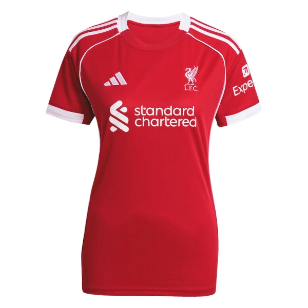 Camisola Liverpool Mulher Equipamento 1ª 2025-26 Camisola Liverpool Mulher Equipamento 1ª 2025-26