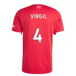 Camisola Liverpool Virgil 4 Homem Equipamento 1ª 2025-26 Camisola Liverpool Virgil 4 Homem Equipamento 1ª 2025-26