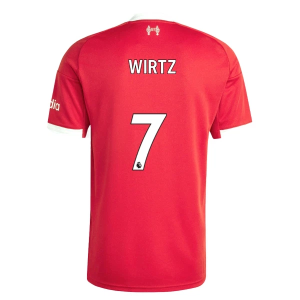 Camisola Liverpool Wirtz 7 Criança Equipamento 1ª 2025-26