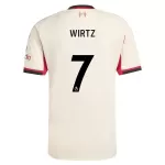 Camisola Liverpool Wirtz 7 Homem Equipamento 2ª 2025-26