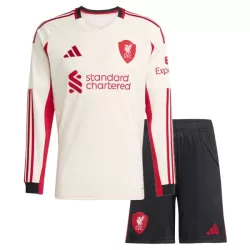 Camisola Manga Comprida Liverpool Criança Equipamento 2ª 2025-26 Camisola Manga Comprida Liverpool Criança Equipamento 2ª 2025-26