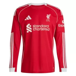 Camisola Manga Comprida Liverpool Homem Equipamento 1ª 2025-26 Camisola Manga Comprida Liverpool Homem Equipamento 1ª 2025-26