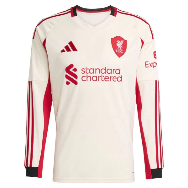 Camisola Manga Comprida Liverpool Homem Equipamento 2ª 2025-26 Camisola Manga Comprida Liverpool Homem Equipamento 2ª 2025-26