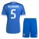 Camisola Real Madrid Bellingham 5 Criança Equipamento 3ª 2025-26 Camisola Real Madrid Bellingham 5 Criança Equipamento 3ª 2025-26