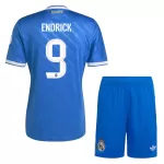 Camisola Real Madrid Endrick 9 Criança Equipamento 3ª 2025-26