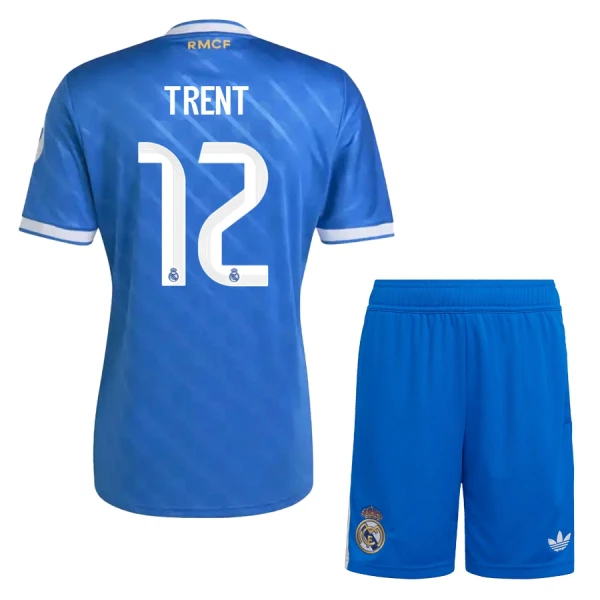Camisola Real Madrid Trent Alexander-Arnold 12 Criança Equipamento 3ª 2025-26 Camisola Real Madrid Trent Alexander-Arnold 12 Criança Equipamento 3ª 2025-26