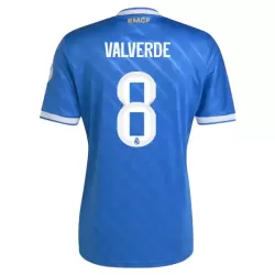 Camisola Real Madrid Valverde 8 Homem Equipamento 3ª 2025-26 Camisola Real Madrid Valverde 8 Homem Equipamento 3ª 2025-26