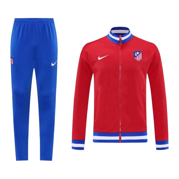 Casaco de Treino Conjunto Atlético Madrid Homem 2025-26 Vermelha