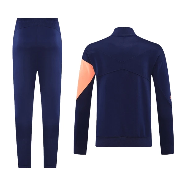 Casaco de Treino Conjunto Barcelona Homem 2025-26 Navy