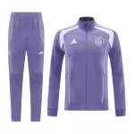 Casaco de Treino Conjunto Manchester United Homem 2025-26 Roxo
