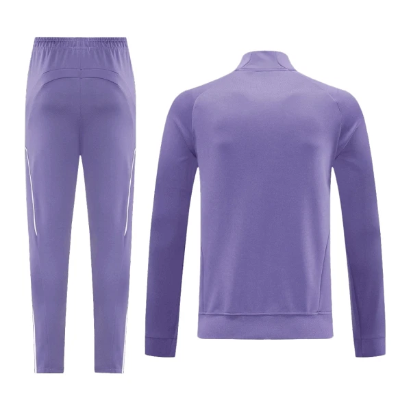 Casaco de Treino Conjunto Manchester United Homem 2025-26 Roxo