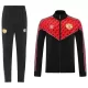 Casaco de Treino Conjunto Manchester United Homem 2025-26 Vermelha