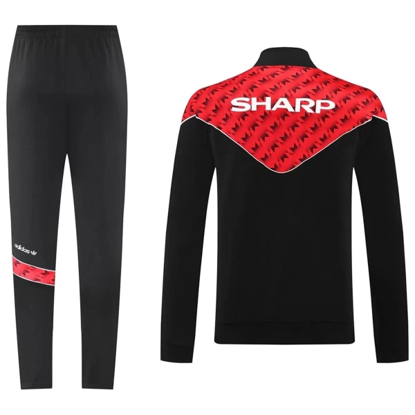 Casaco de Treino Conjunto Manchester United Homem 2025-26 Vermelha