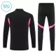 Conjunto de Moletom de Treino Arsenal Criança Quarto-Zíper 2025-26 Preta