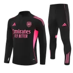 Conjunto de Moletom de Treino Arsenal Homem Quarto-Zíper 2025-26 Preta