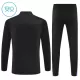 Conjunto de Moletom de Treino FC Barcelona Criança Quarto-Zíper 2025-26 Preta