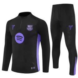 Conjunto de Moletom de Treino FC Barcelona Homem Quarto-Zíper 2025-26 Preta Conjunto de Moletom de Treino FC Barcelona Homem Quarto-Zíper 2025-26 Preta