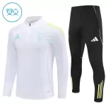 Conjunto de Moletom de Treino Juventus Criança Quarto-Zíper 2025-26 Branca