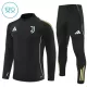 Conjunto de Moletom de Treino Juventus Criança Quarto-Zíper 2025-26 Preta