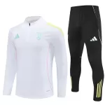 Conjunto de Moletom de Treino Juventus Homem Quarto-Zíper 2025-26 Branca