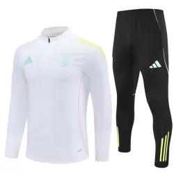 Conjunto de Moletom de Treino Juventus Homem Quarto-Zíper 2025-26 Branca Conjunto de Moletom de Treino Juventus Homem Quarto-Zíper 2025-26 Branca