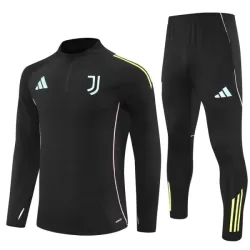 Conjunto de Moletom de Treino Juventus Homem Quarto-Zíper 2025-26 Preta Conjunto de Moletom de Treino Juventus Homem Quarto-Zíper 2025-26 Preta