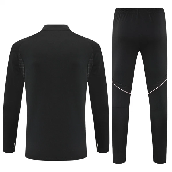 Conjunto de Moletom de Treino Juventus Homem Quarto-Zíper 2025-26 Preta