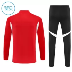 Conjunto de Moletom de Treino Liverpool Criança Quarto-Zíper 2025-26 Vermelha