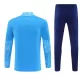Conjunto de Moletom de Treino Manchester City Homem Quarto-Zíper 2025-26 Azul