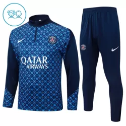 Conjunto de Moletom de Treino Paris Saint-Germain Criança Quarto-Zíper 2025-26 Azul Conjunto de Moletom de Treino Paris Saint-Germain Criança Quarto-Zíper 2025-26 Azul