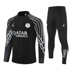 Conjunto de Moletom de Treino Paris Saint-Germain Homem Quarto-Zíper 2025-26 Preta Conjunto de Moletom de Treino Paris Saint-Germain Homem Quarto-Zíper 2025-26 Preta