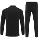 Conjunto de Moletom de Treino Portugal Homem Quarto-Zíper 2025-26 Preta