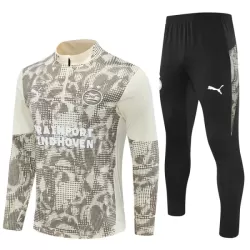 Conjunto de Moletom de Treino PSV Eindhoven Homem Quarto-Zíper 2025-26 Cinza Conjunto de Moletom de Treino PSV Eindhoven Homem Quarto-Zíper 2025-26 Cinza