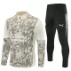 Conjunto de Moletom de Treino PSV Eindhoven Homem Quarto-Zíper 2025-26 Cinza