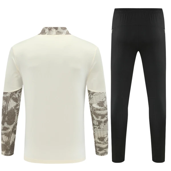 Conjunto de Moletom de Treino PSV Eindhoven Homem Quarto-Zíper 2025-26 Cinza