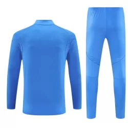 Conjunto de Moletom de Treino Real Madrid Homem Quarto-Zíper 2025-26 Azul