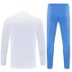Conjunto de Moletom de Treino Real Madrid Homem Quarto-Zíper 2025-26 Branca