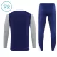 Conjunto de Moletom de Treino Tottenham Hotspur Criança Quarto-Zíper 2025-26 Navy
