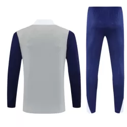 Conjunto de Moletom de Treino Tottenham Hotspur Homem Quarto-Zíper 2025-26 Cinza