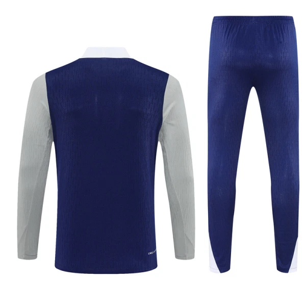 Conjunto de Moletom de Treino Tottenham Hotspur Homem Quarto-Zíper 2025-26 Navy