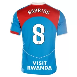 Camisola Atlético Madrid Barrios 8 Homem Equipamento 3ª 2025-26 Camisola Atlético Madrid Barrios 8 Homem Equipamento 3ª 2025-26