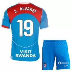 Camisola Atlético Madrid J. Alvarez 19 Criança Equipamento 3ª 2025-26 Camisola Atlético Madrid J. Alvarez 19 Criança Equipamento 3ª 2025-26