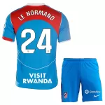Camisola Atlético Madrid Le Normand 24 Criança Equipamento 3ª 2025-26