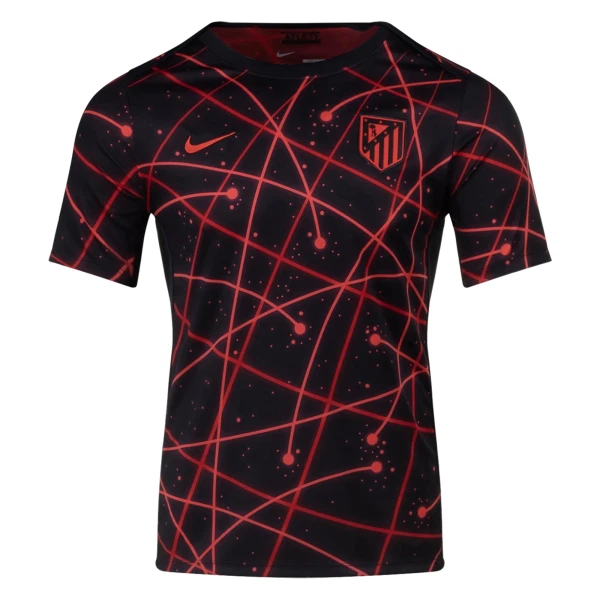 Camisola Atlético Madrid Pre-Match Homem 2025-26 Preta