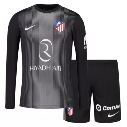 Camisola Guarda-Redes Atlético Madrid Criança 2025-26 Preta Manga Comprida