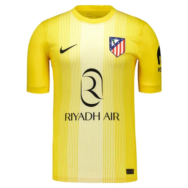 Camisola Guarda-Redes Atlético Madrid Oblak 13 Criança 2025-26 Amarela