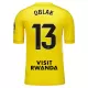 Camisola Guarda-Redes Atlético Madrid Oblak 13 Criança 2025-26 Amarela