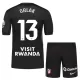 Camisola Guarda-Redes Atlético Madrid Oblak 13 Criança 2025-26 Preta Camisola Guarda-Redes Atlético Madrid Oblak 13 Criança 2025-26 Preta