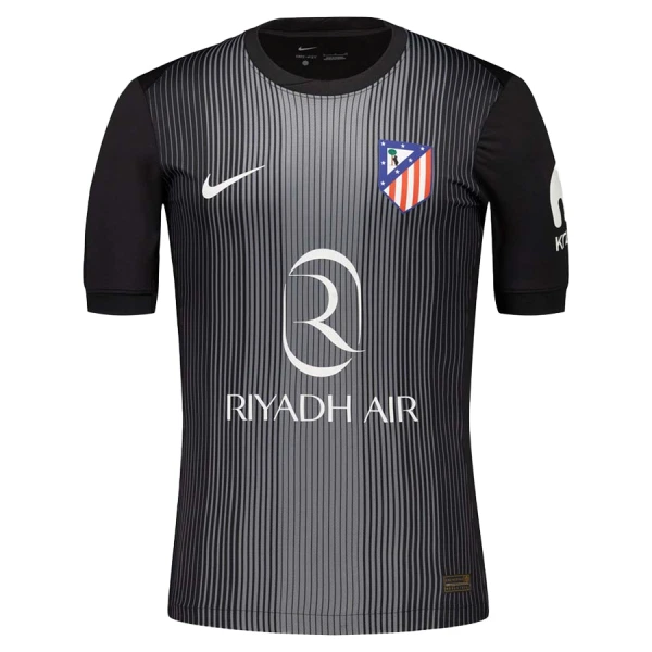 Camisola Guarda-Redes Atlético Madrid Oblak 13 Homem 2025-26 Preta